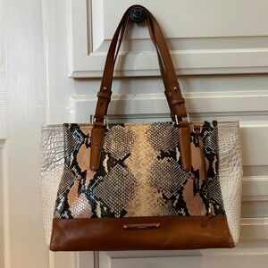 Brahmin leather tote